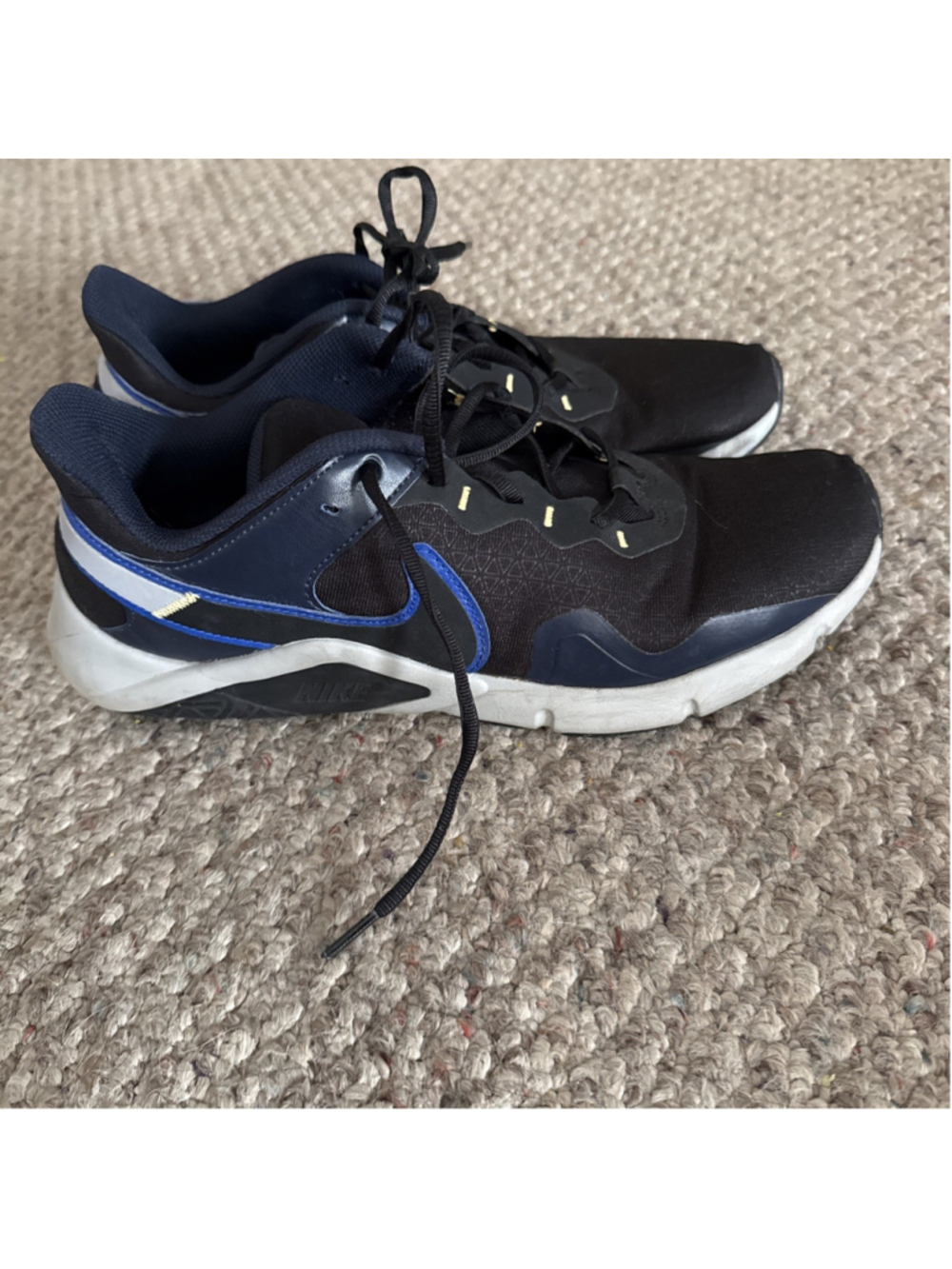 NEW AUTHENTIC NIKE LEGEND ESSENTIAL 2 "BLACK OBSIDIAN" MEN'S US 12